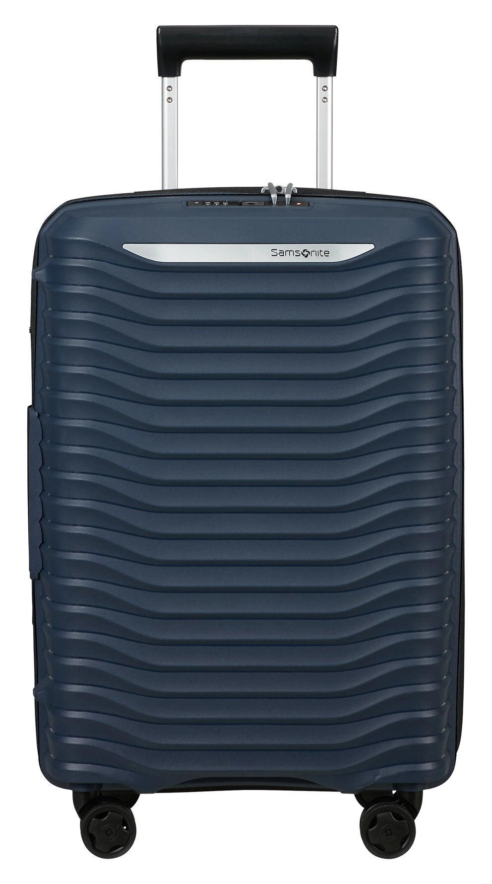 Samsonite Upscape Trolley mit 4 Rollen erweiterbar 55cm Slim Blue Nights