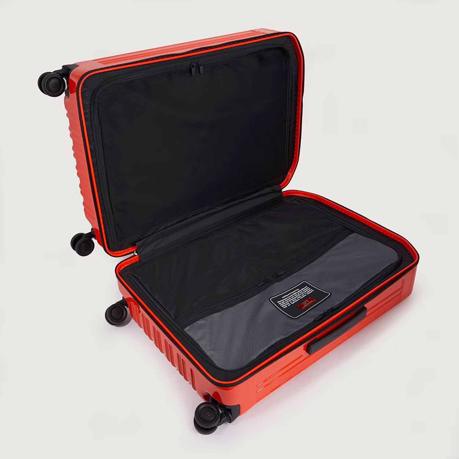 Piquadro PQ-Light 4-Rollen Trolley Koffer 69cm; glänzend Orange