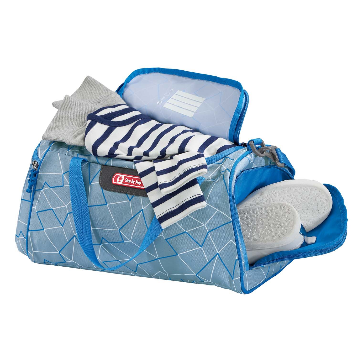 Step by Step Schulzubehör Sporttasche mit Nassfach Police Truck Step by Step Schulzubehör Sporttasche mit Nassfach Police Truck