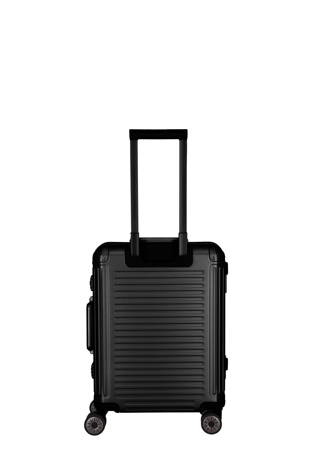Travelite Next Trolley S 4-Rad mit Vortasche Schwarz