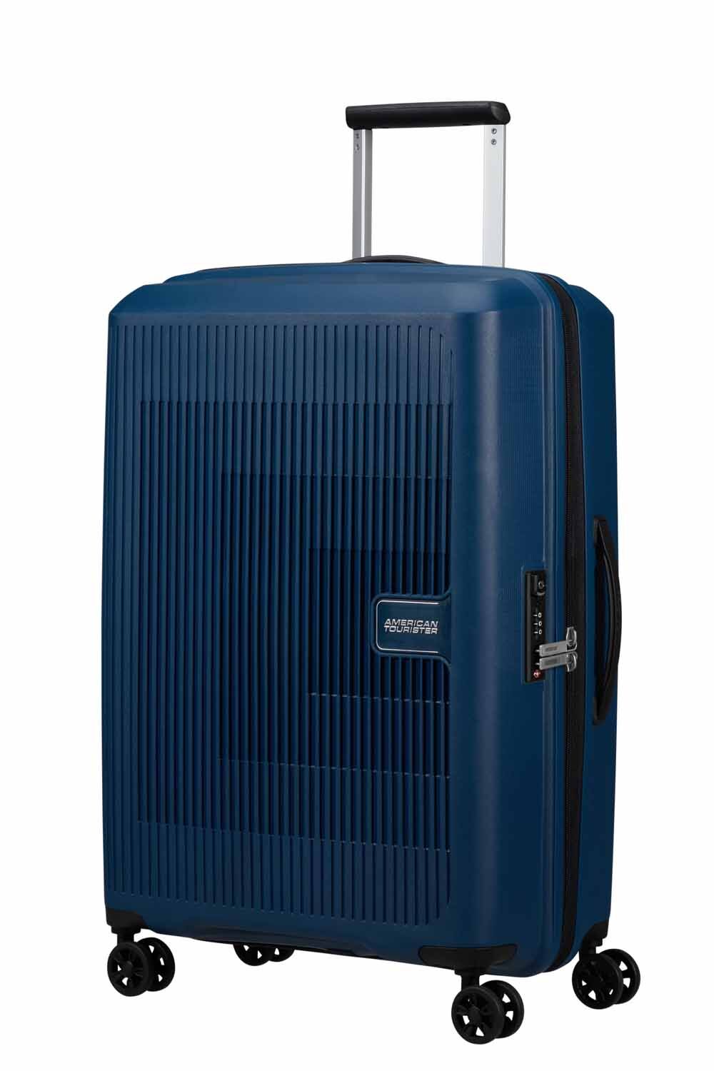 American Tourister AeroStep 67cm Check-in Größe M, erweiterbar Navy Blue American Tourister AeroStep 67cm Check-in Größe M, erweiterbar Navy Blue