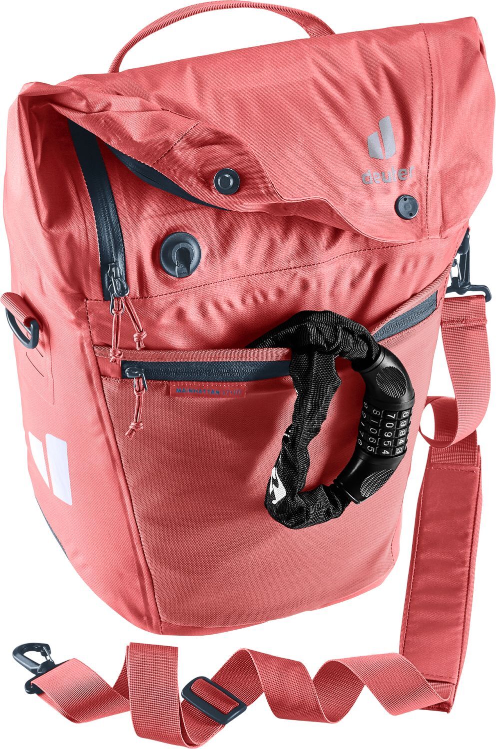 Deuter Mainhattan 17+10 Fahrradtasche  redwood-ink