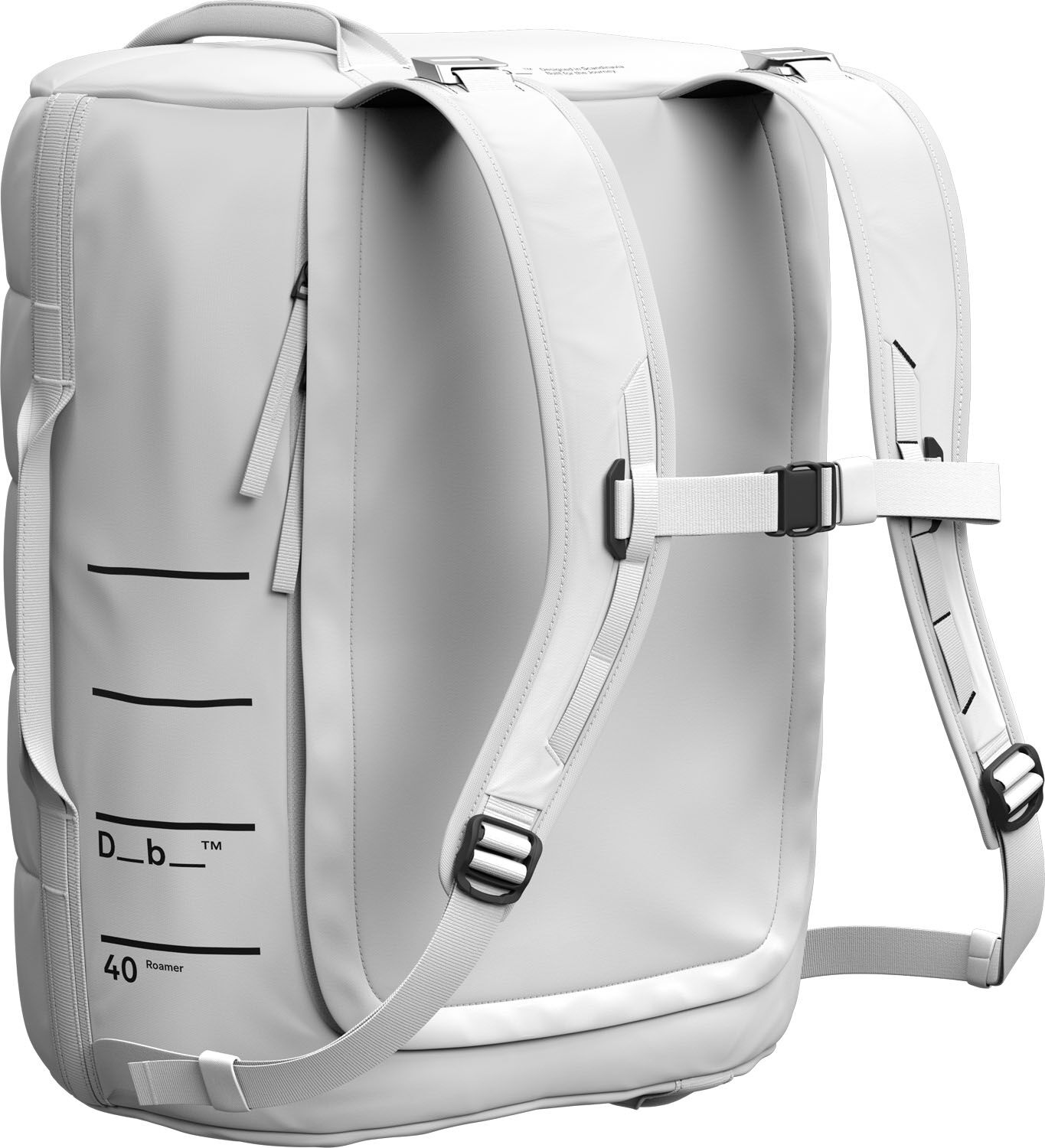 D_b_ Roamer Duffel / Backpack 40L White Out