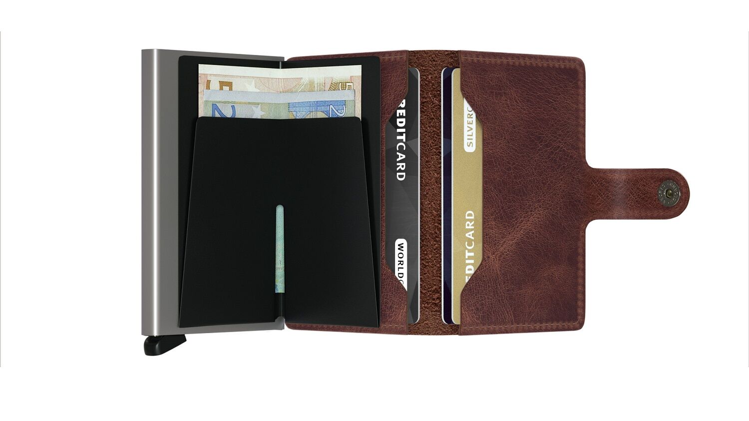 Secrid Miniwallet Vintage MV-Brown