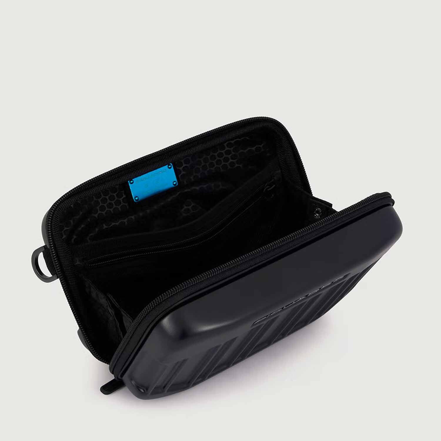 Piquadro PQ-Light Personal case Umhängetasche, glänzend Schwarz