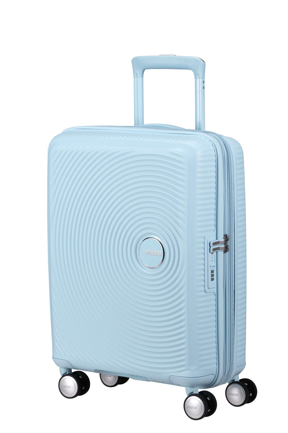 American Tourister Soundbox Trolley S 4R 55cm, erweiterbar Pastel Blue
