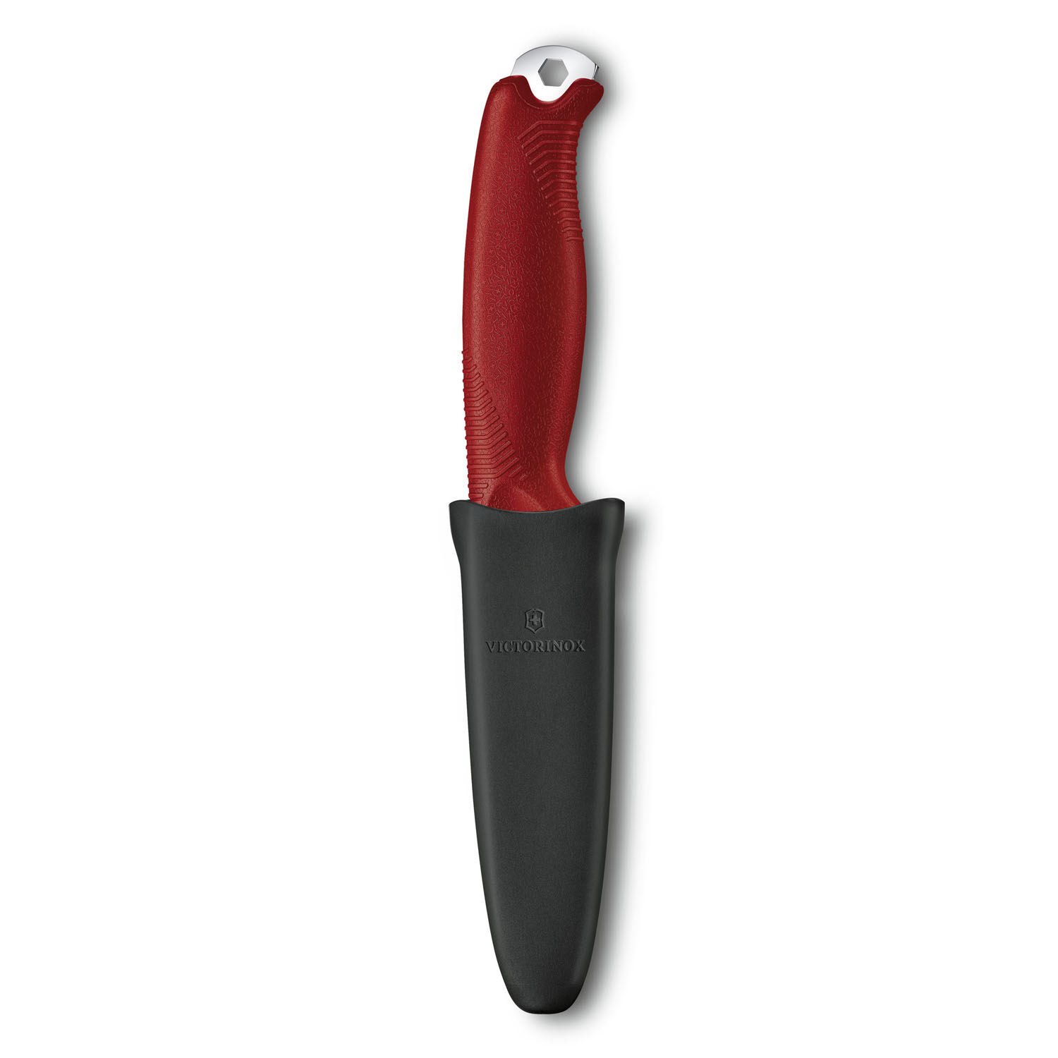 Victorinox Venture Messer mit feststehender Klinge Red
