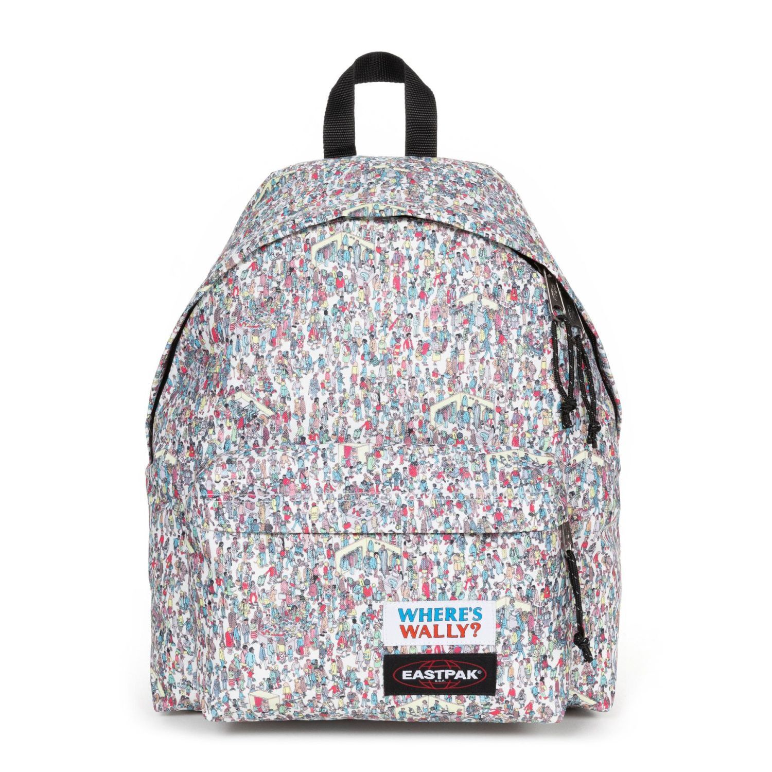 Eastpak Padded Pak'r® SPECIAL EDITION Rucksack Where's Wally Pattern White