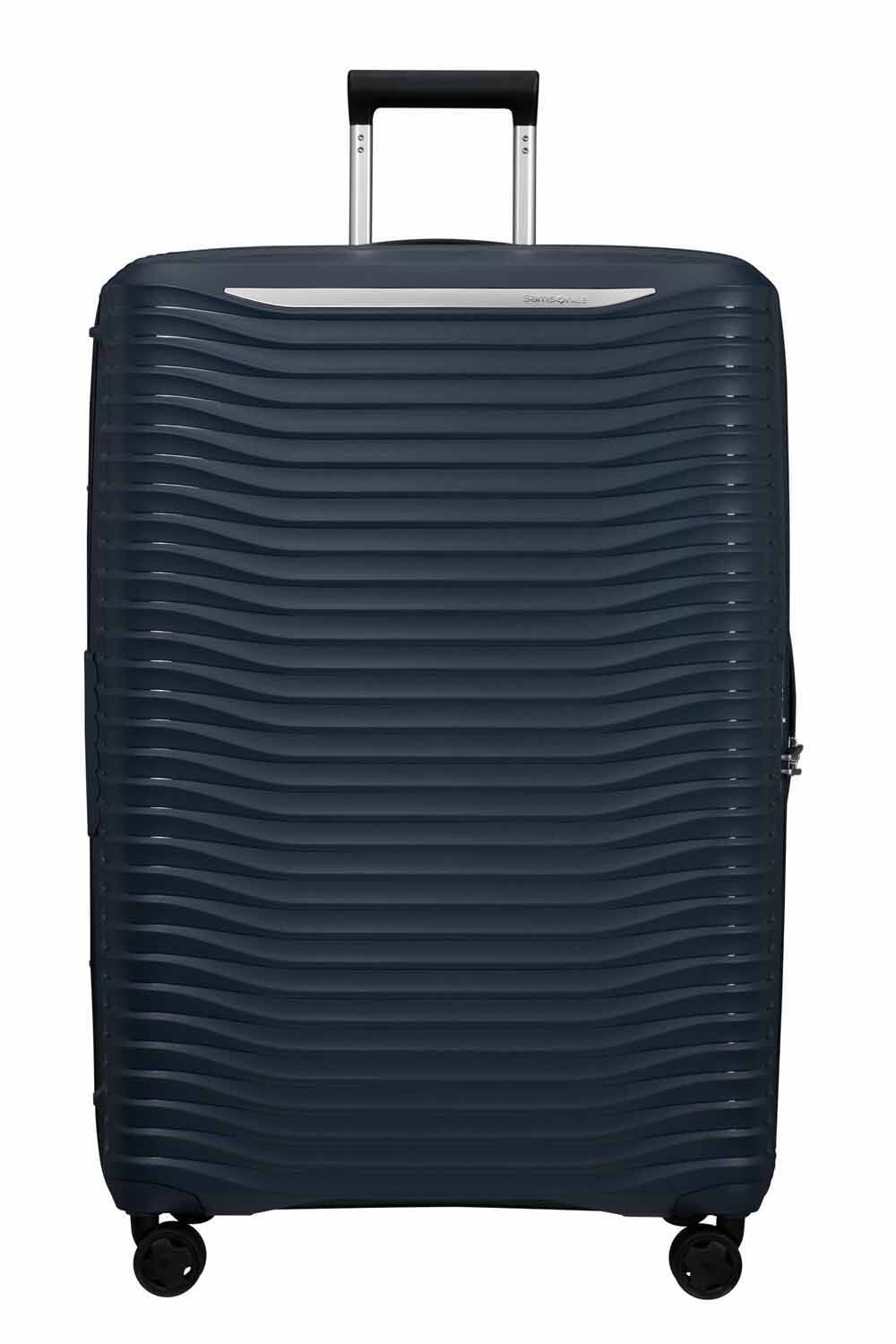 Samsonite Upscape Trolley mit 4 Rollen erweiterbar 81cm + GRATIS HOTELGUTSCHEIN Blue Nights