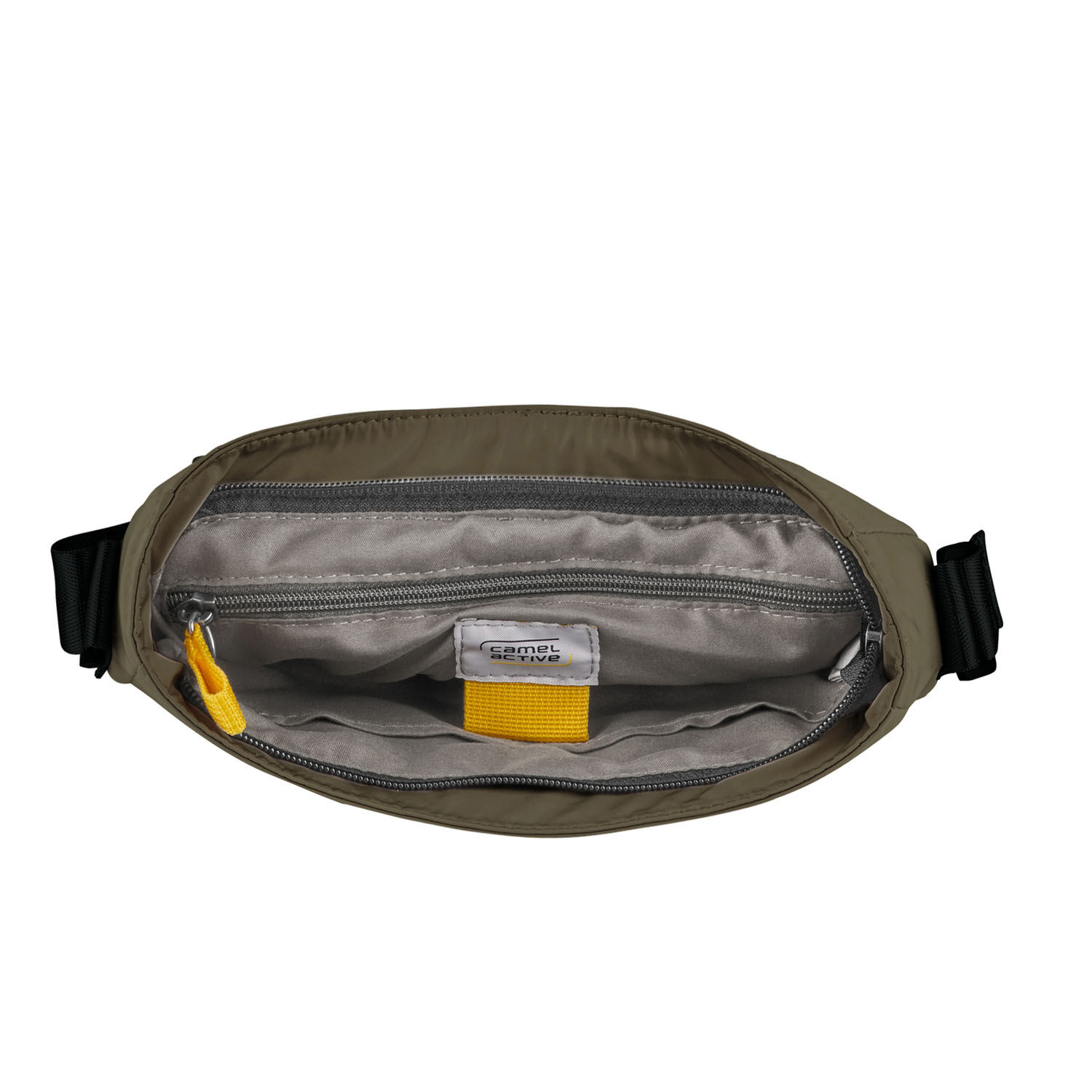 Camel Active Terra Cross Bag S aus recyceltem Nylon 4226 Khaki