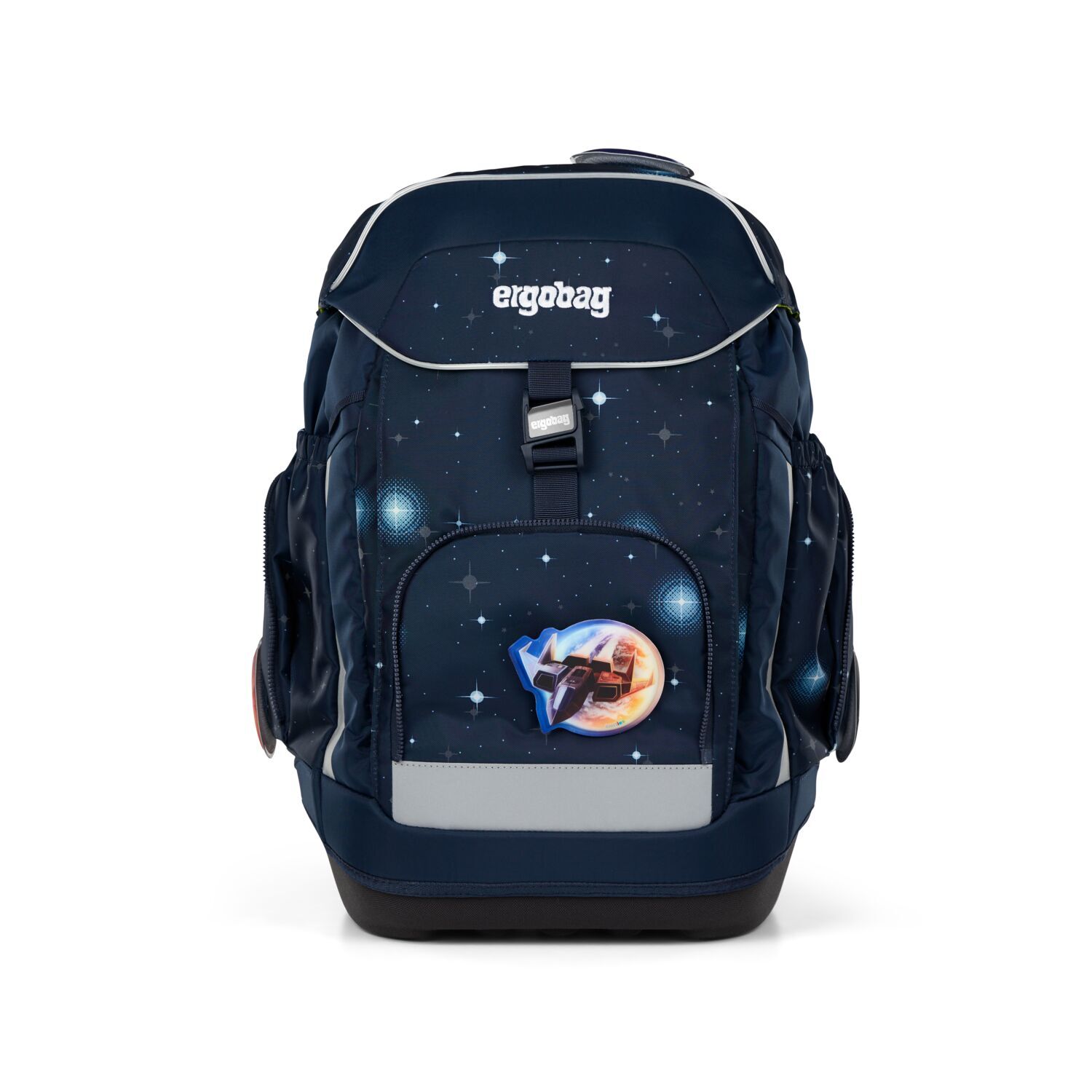 ergobag maxi GALAXY GLOW 6-teiliges Schulrucksack-Set 2025 KoBärnikus