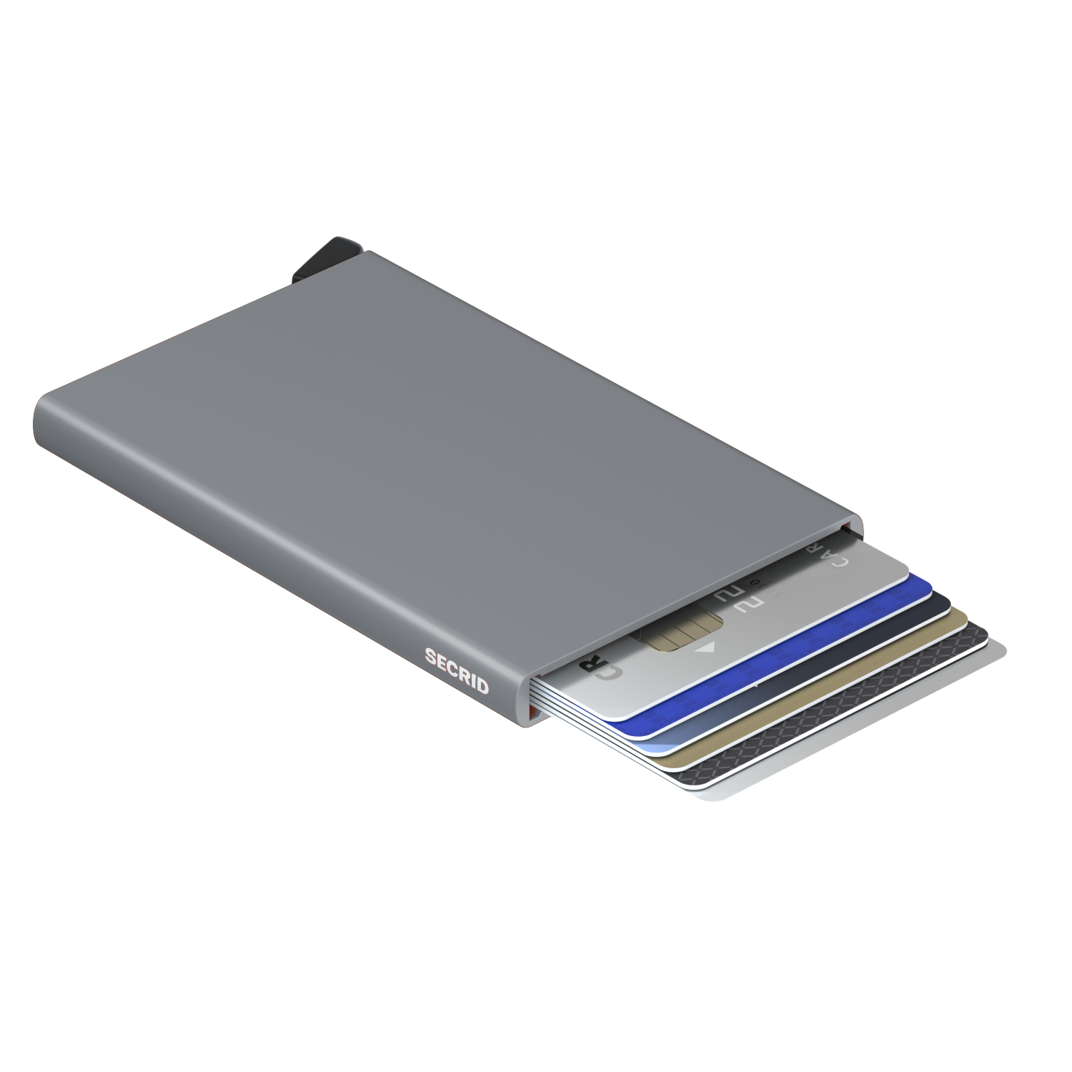 Secrid Cardprotector aus Aluminium C-Titanium