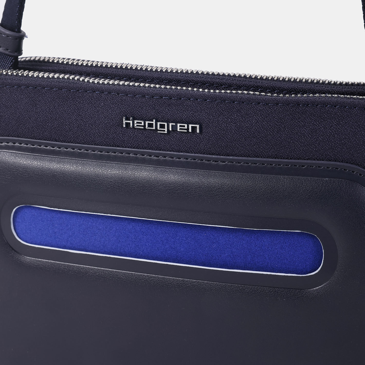 Hedgren Fika DOPPIO Doppelter Crossover + RFID Peacoat Blue