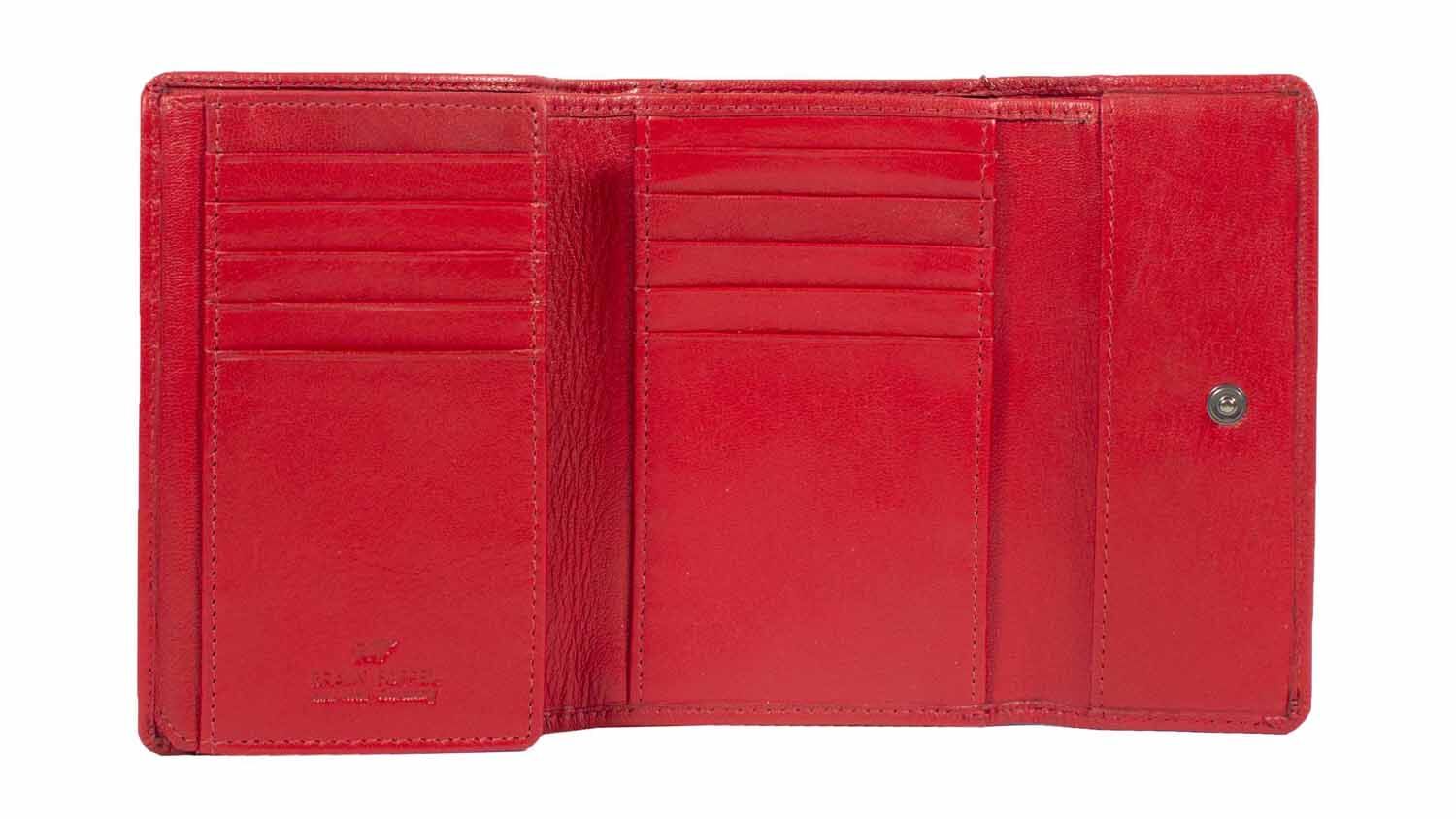 Braun Büffel ANNA RFID RV-Geldbörse M 15CS rot