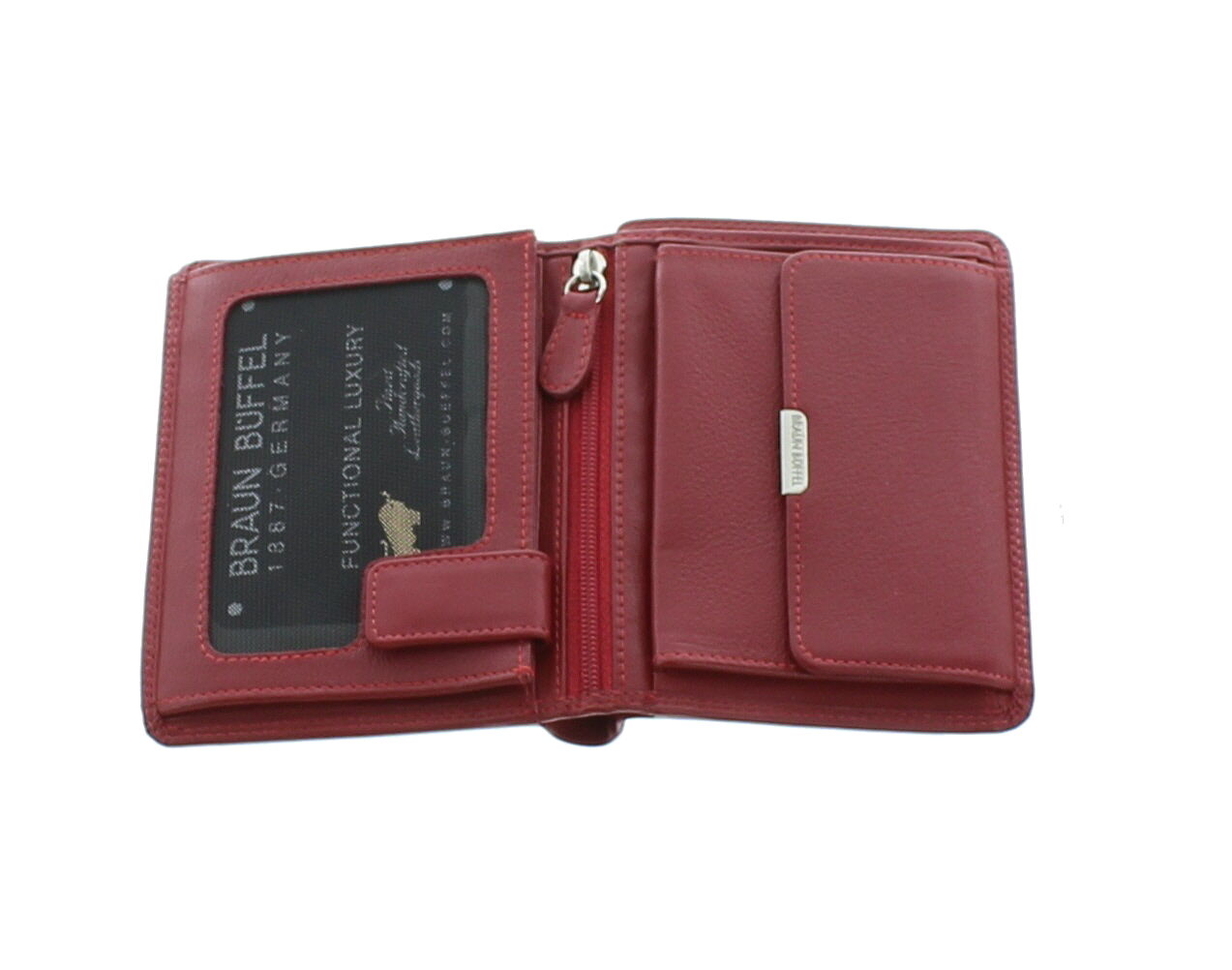 Braun Büffel GOLF Geldbörse 92443 Schwarz