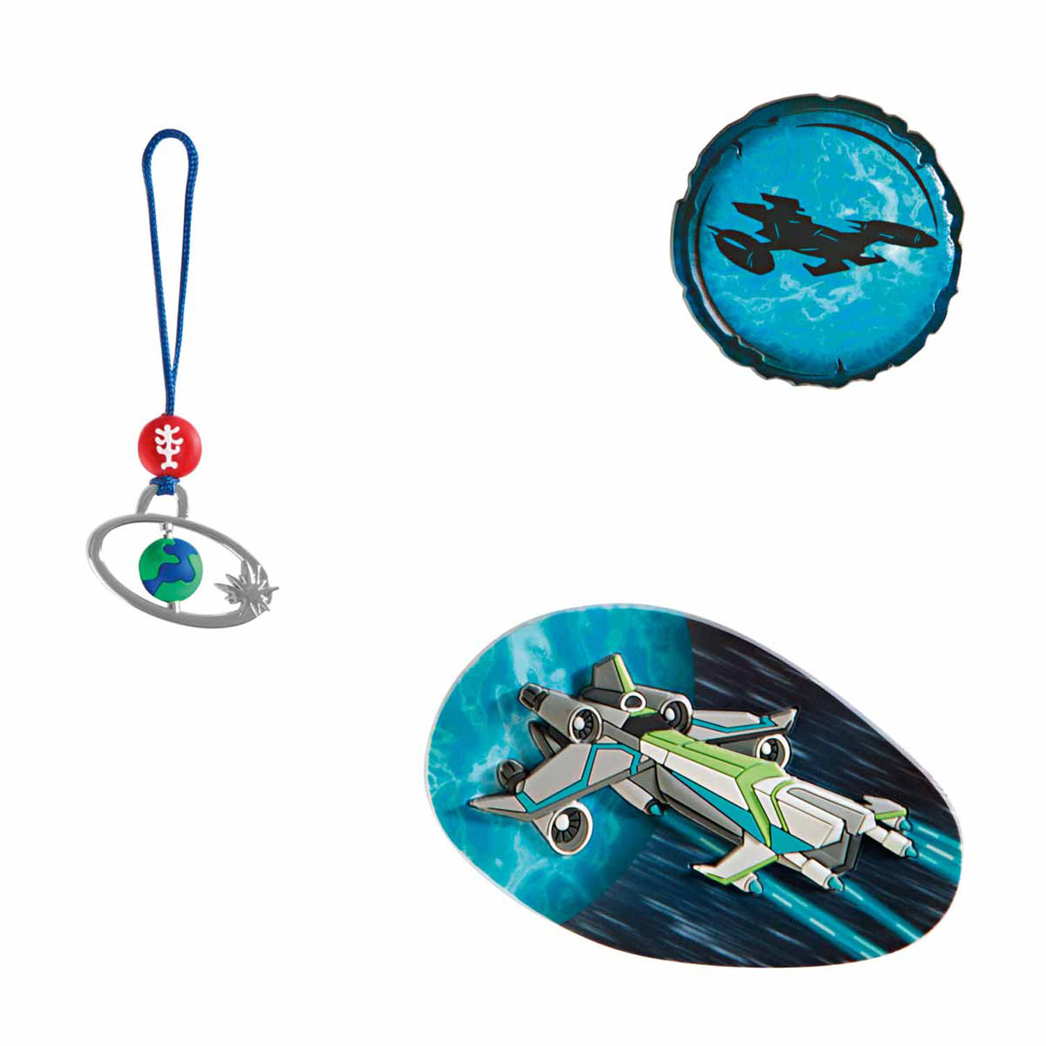 Step by Step MAGIC MAGS Set aus 3-Teilen Space Craft Spike