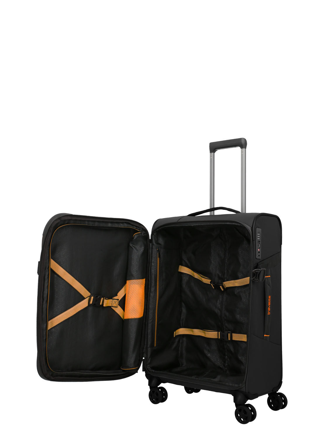 Travelite BRIIZE Trolley M 4-Rollen Schwarz
