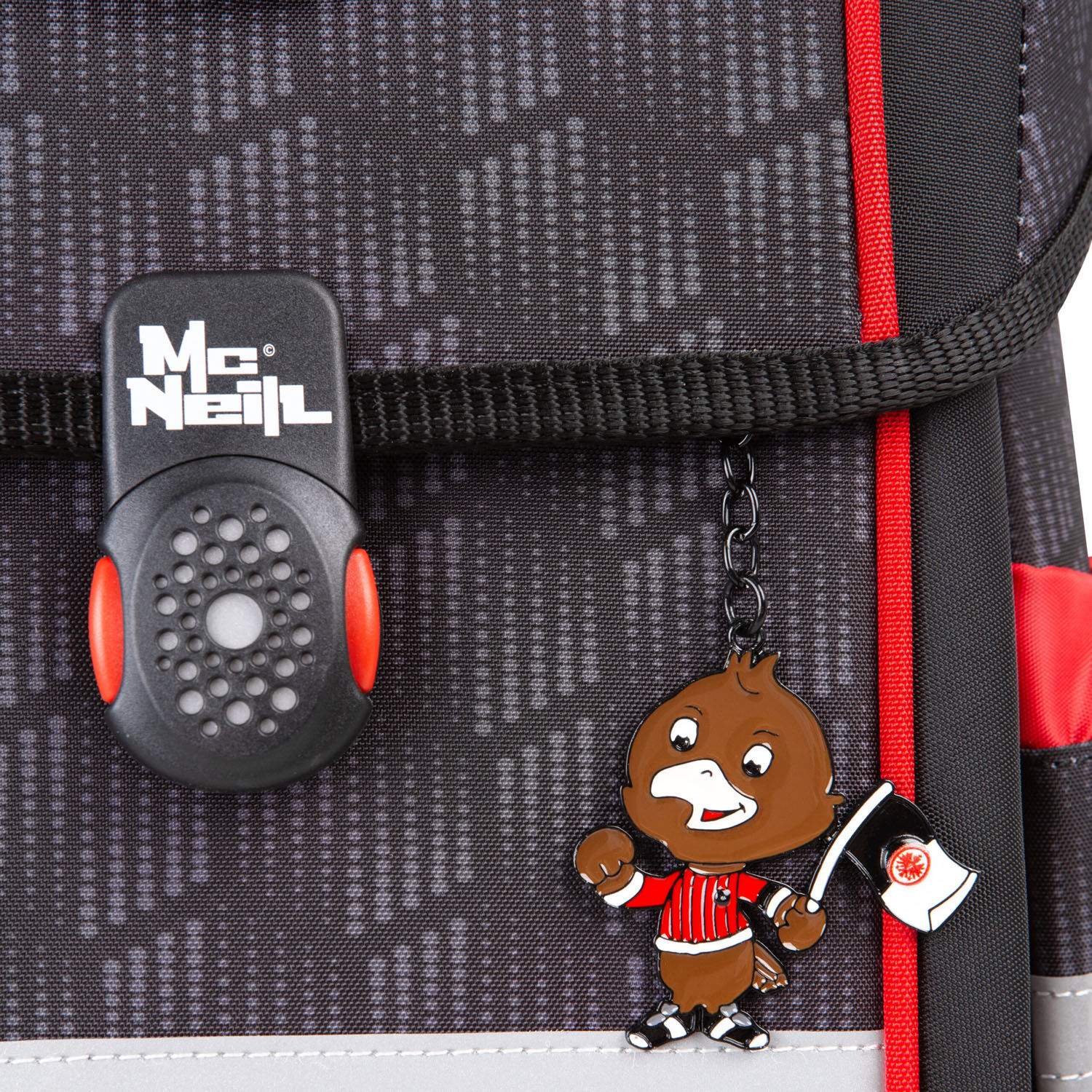 McNeill Ergo Compacto Schulranzen-Set 5tlg. EINTRACHT FRANKFURT -Kollektion 2025 schwarz