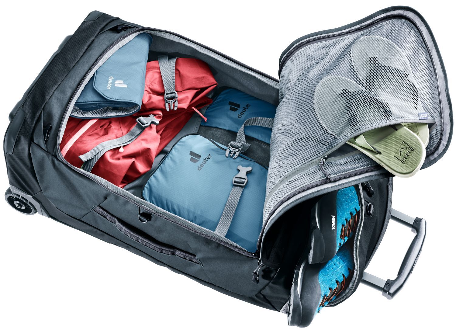 Deuter Duffel Pro Movo 60 Reisetasche auf Rollen Black