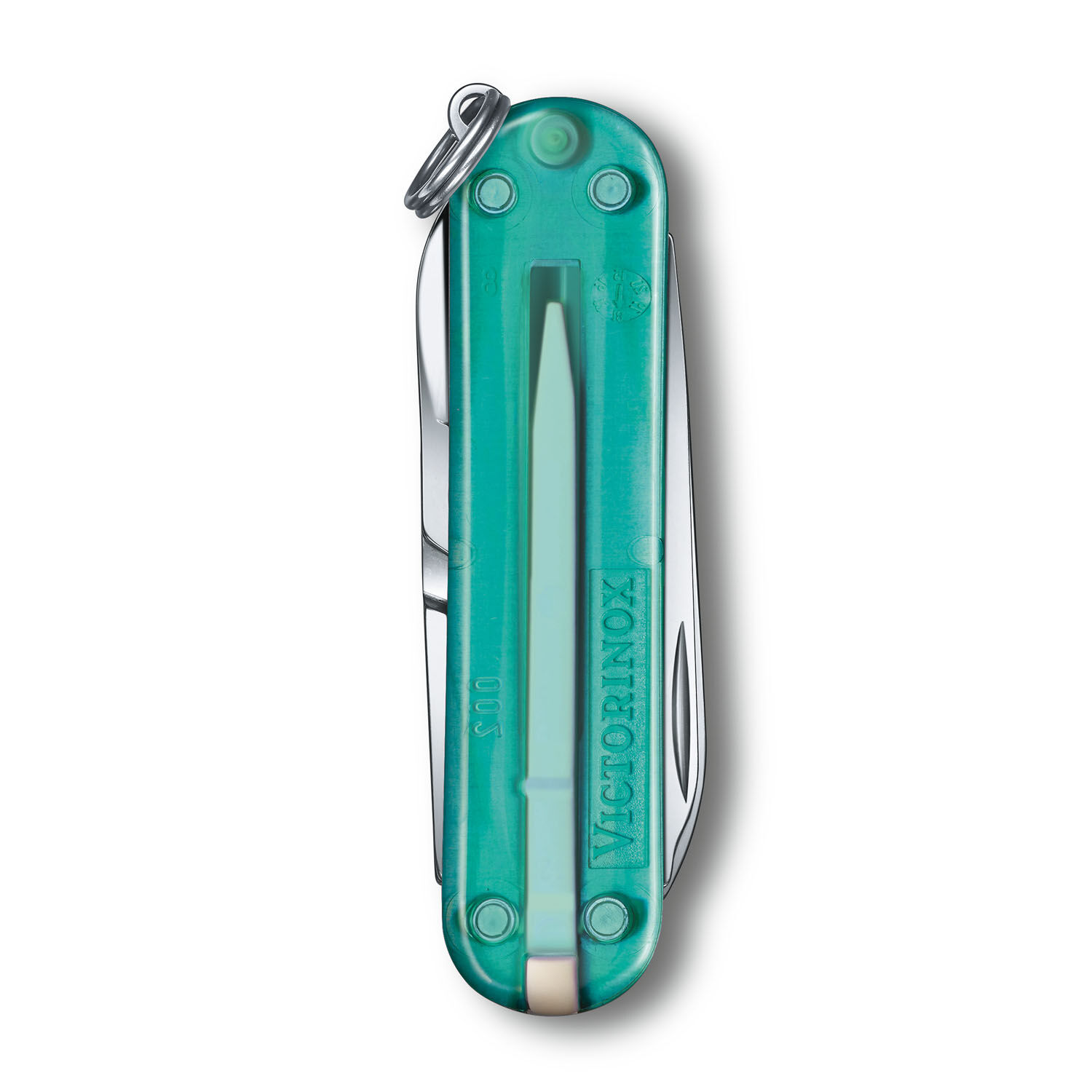 Victorinox Classic SD 7 Funktionen, kleines Taschenmesser Tropical Surf