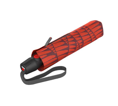 Knirps T.200 Medium Duomatic Automatischer Taschenschirm Vibration magma