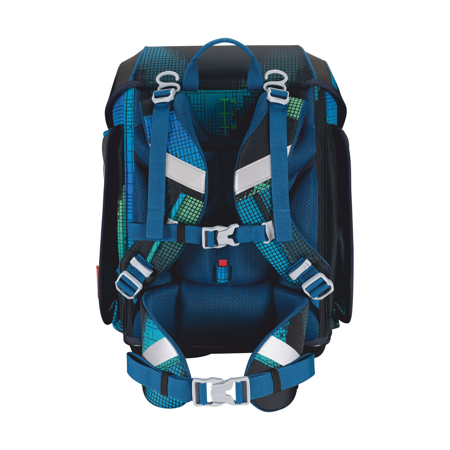 Scout Genius Set Movie Star, Schulranzen-Set 5-teilig Blue Pixel