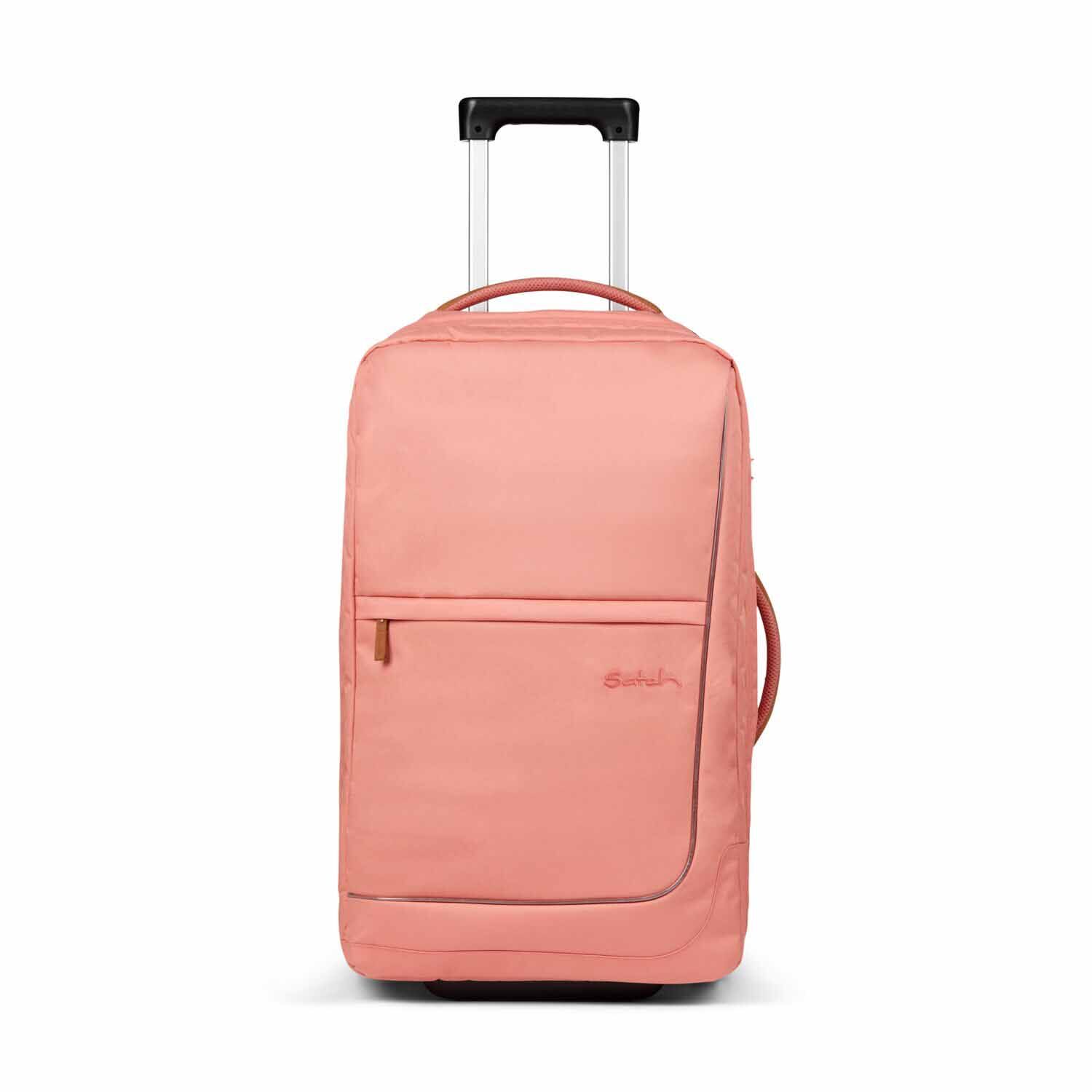 satch Koffer flow M Trolley Pure Coral