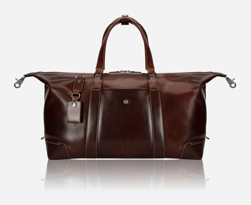 Jekyll & Hide Large Reisetasche 50 cm aus Leder Mocha