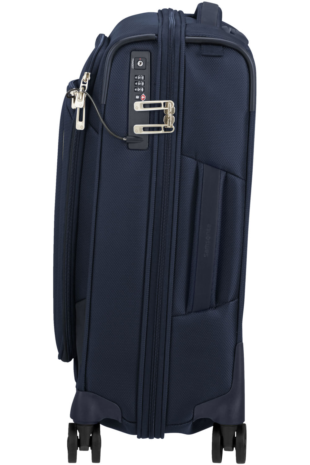 Samsonite Respark Trolley mit 4 Rollen erweiterbar 55cm + GRATIS HOTELGUTSCHEIN Midnight Blue