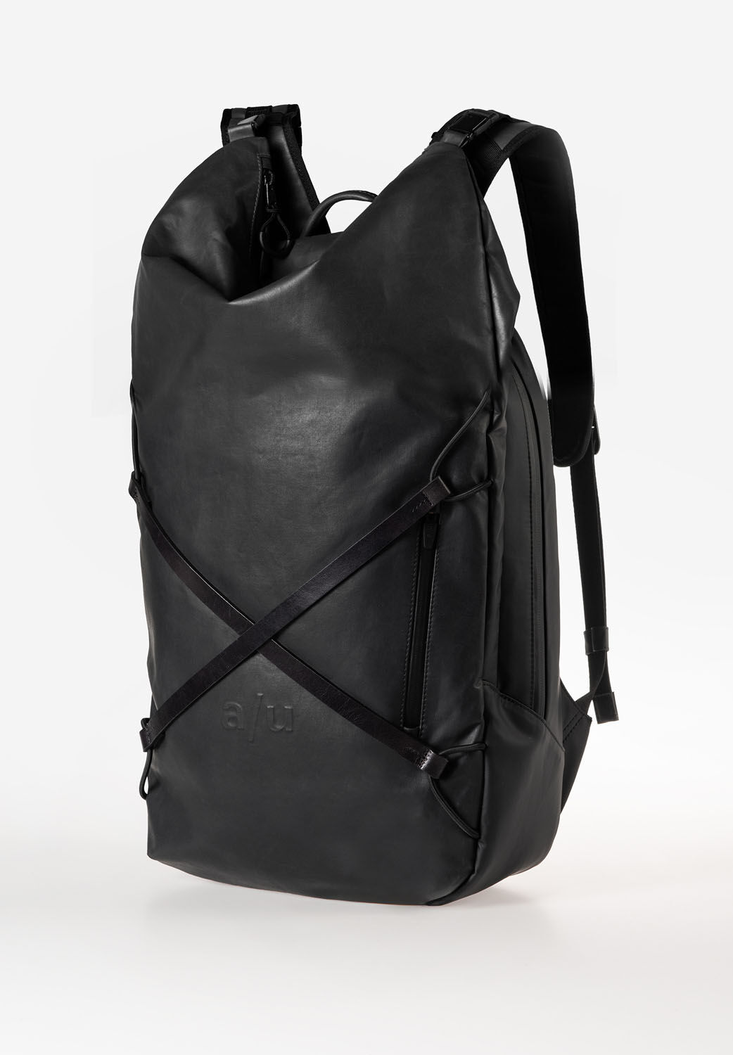 aunts &amp; uncles Japan RE Kitakami Rolltop-Rucksack mit 13" Notebookfach Black