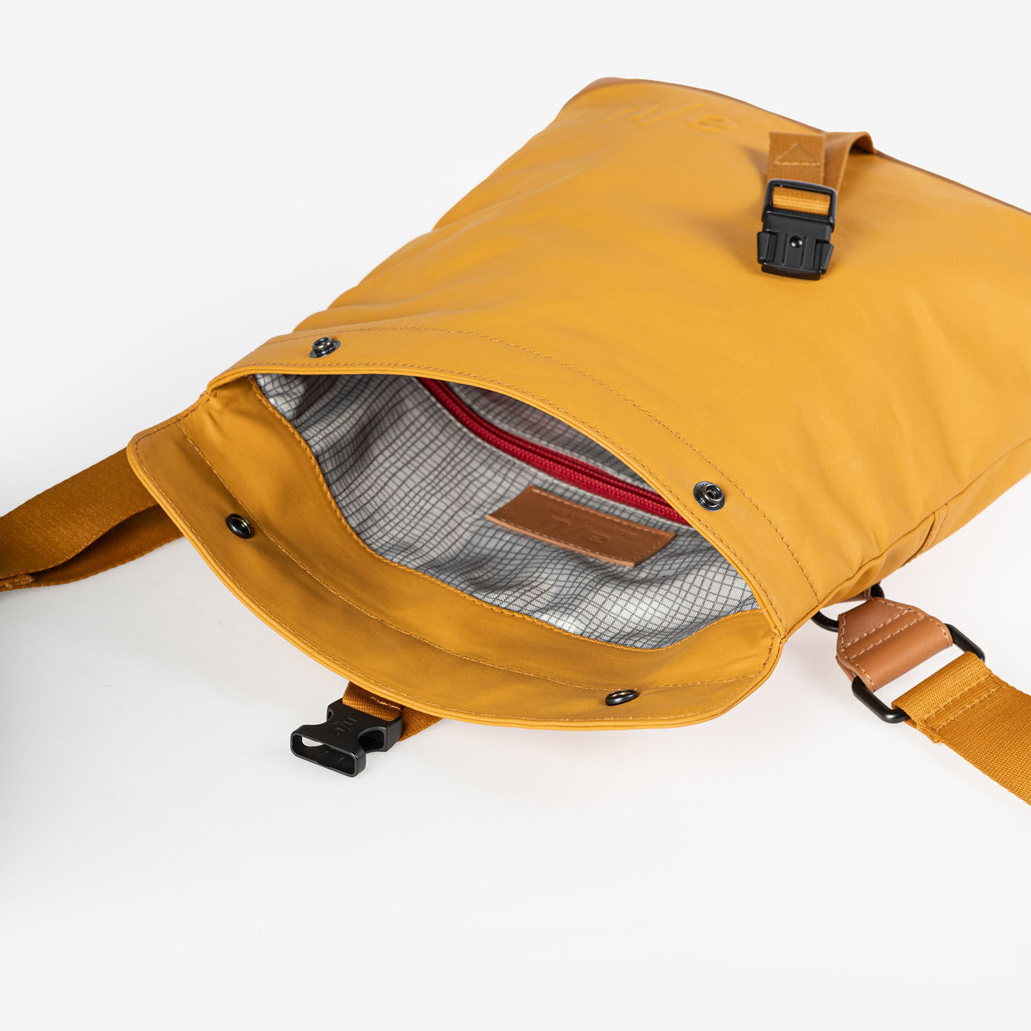 aunts & uncles Japan Yao Rolltop-Umhängetasche mustard aunts & uncles Japan Yao Rolltop-Umhängetasche mustard