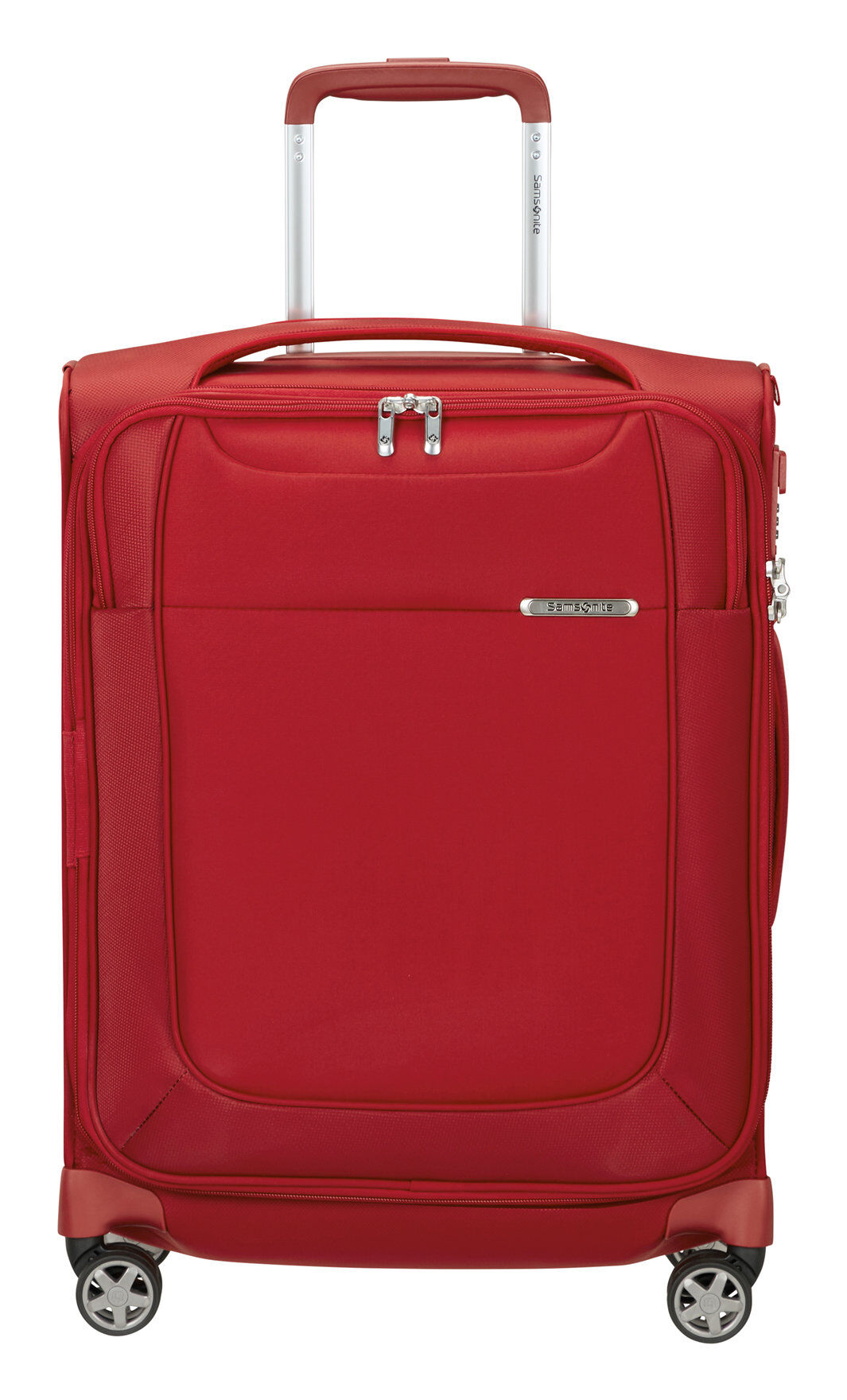 Samsonite D'Lite Trolley mit 4 Rollen erweiterbar 55cm Chili Red