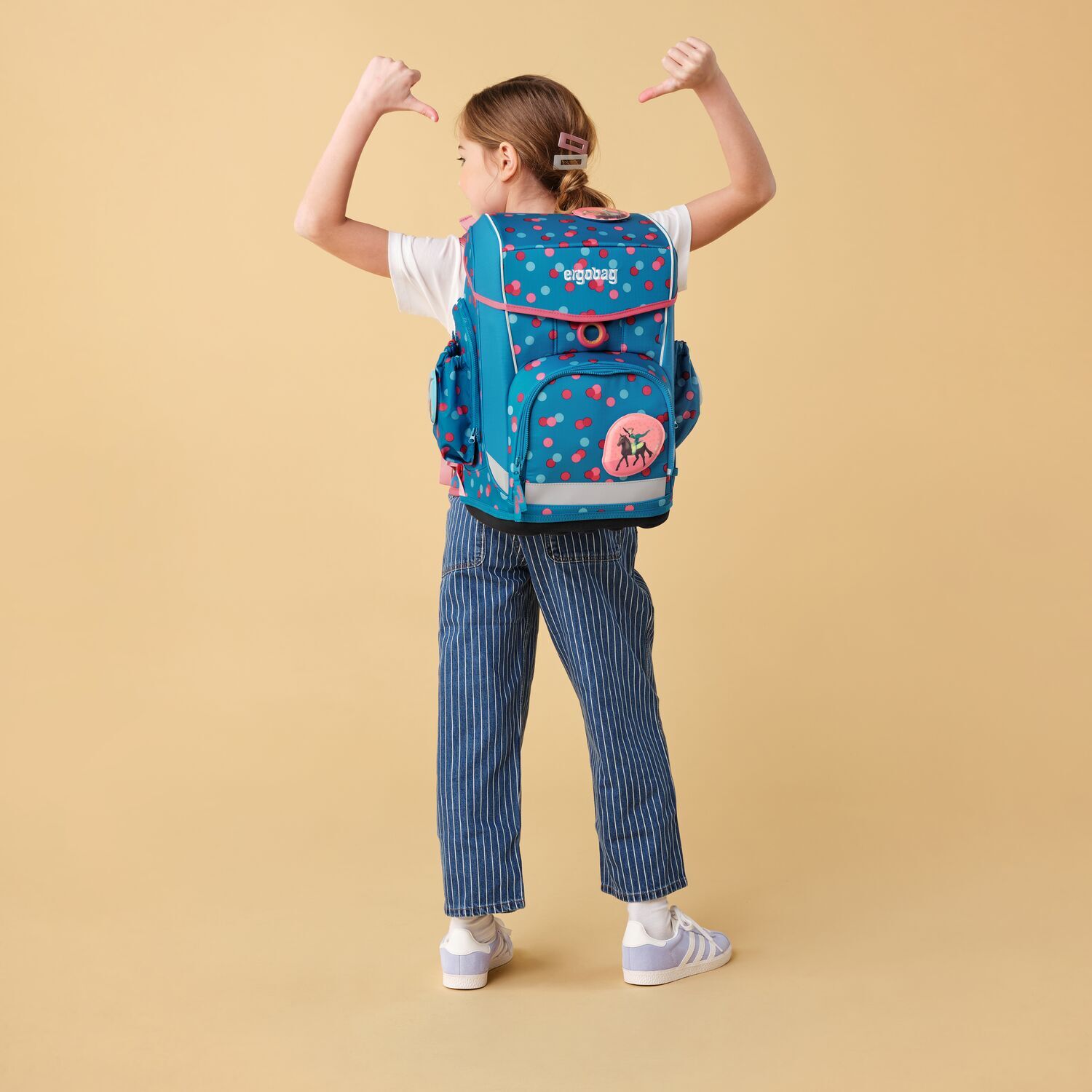 ergobag cubo light 6-teiliges Schulrucksack-Set 2025 VoltiBär