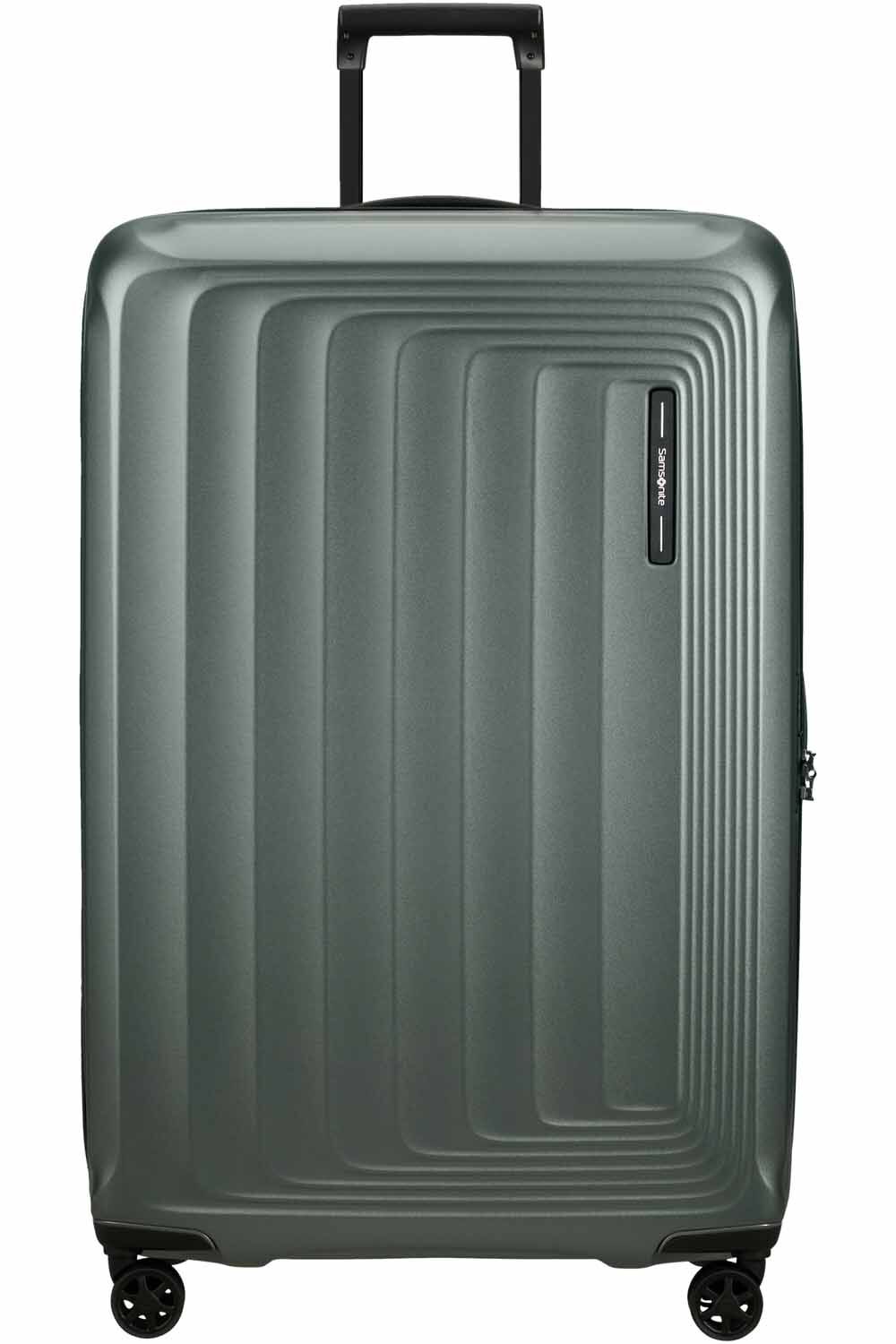 Samsonite Nuon Trolley mit 4 Rollen erweiterbar 81cm Matt Sage Khaki