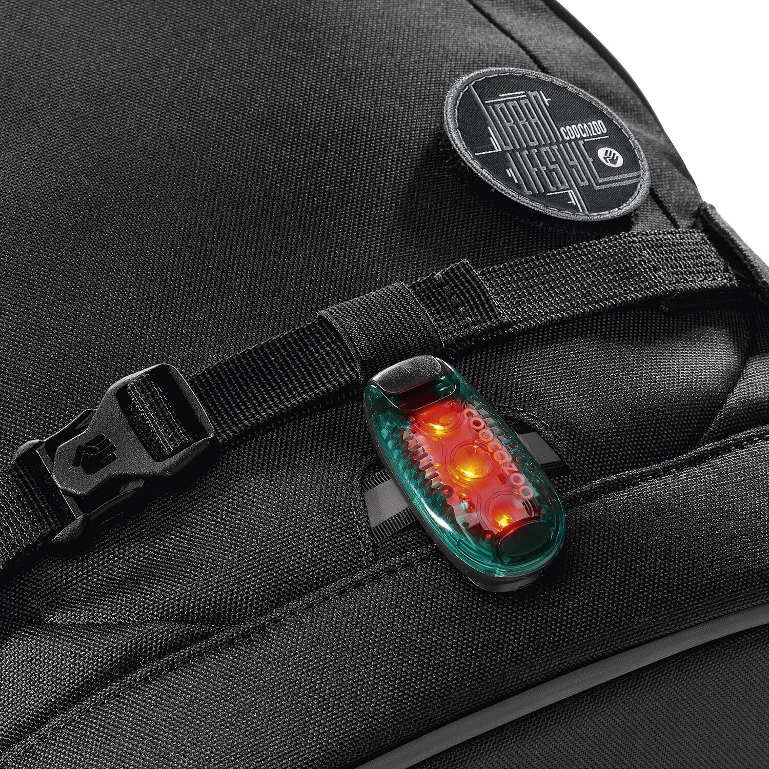 Coocazoo Zubehör LED-Sicherheitsklemme Fresh Mint