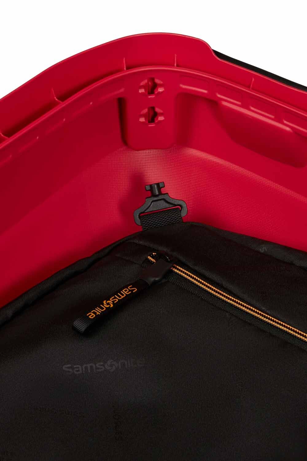 Samsonite Essens Trolley mit 4 Rollen 75cm + GRATIS HOTELGUTSCHEIN Hibiscus Red