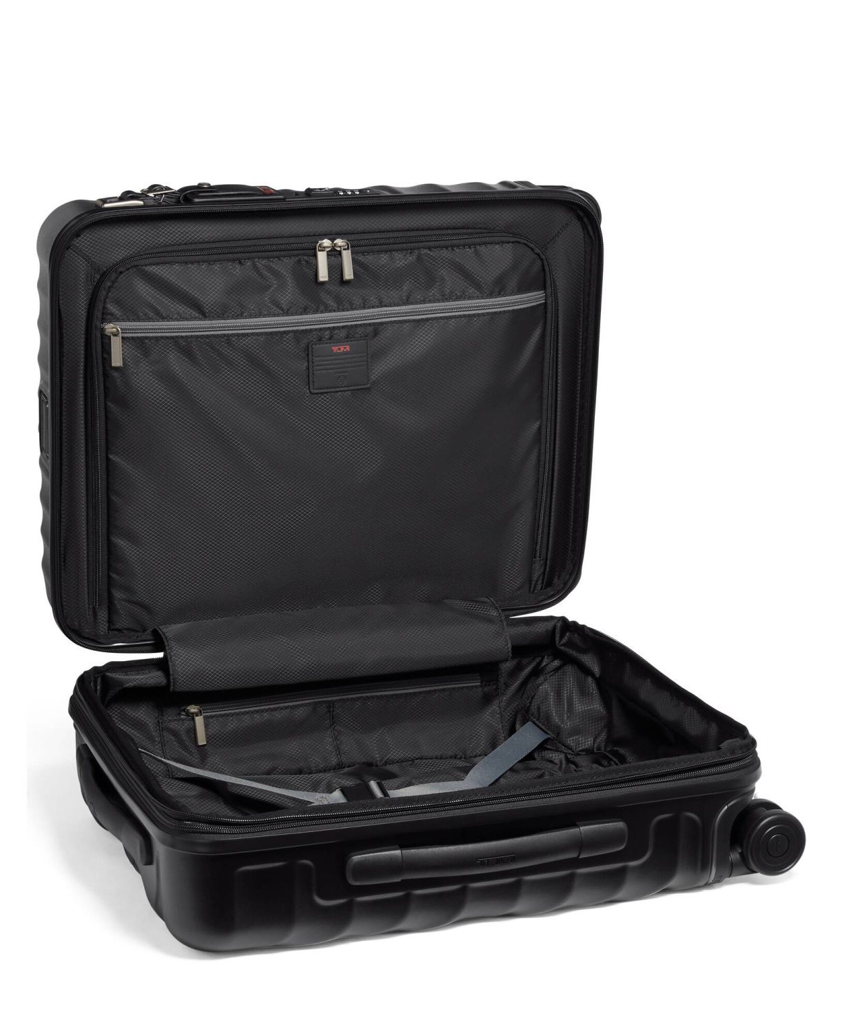 Tumi 19 Degree Continental erweiterbar Handgepäck 55 cm, matte + GRATIS HOTELGUTSCHEIN Black Texture
