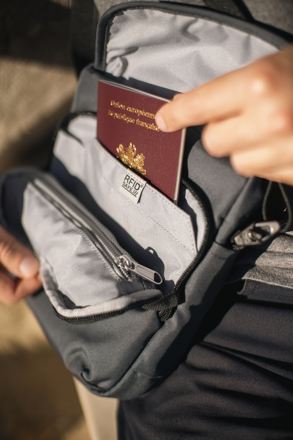 pacsafe X Anti-Theft Compact Crossbody Slate