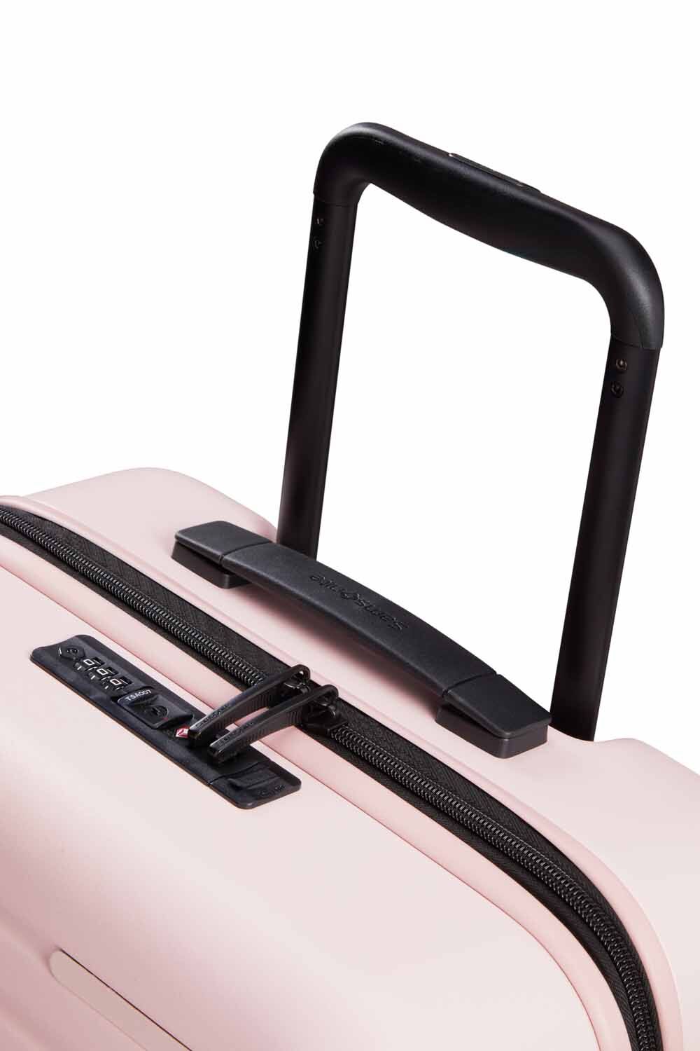 Samsonite Stackd Trolley mit 4 Rollen erweiterbar 55cm + GRATIS HOTELGUTSCHEIN Rose
