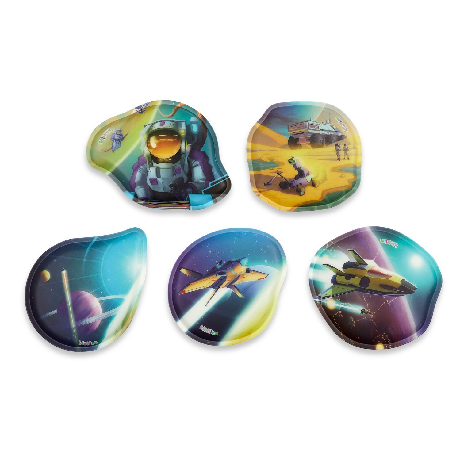 ergobag Kletties Kontur Kletties Set (5-tlg.) Himmelsraum