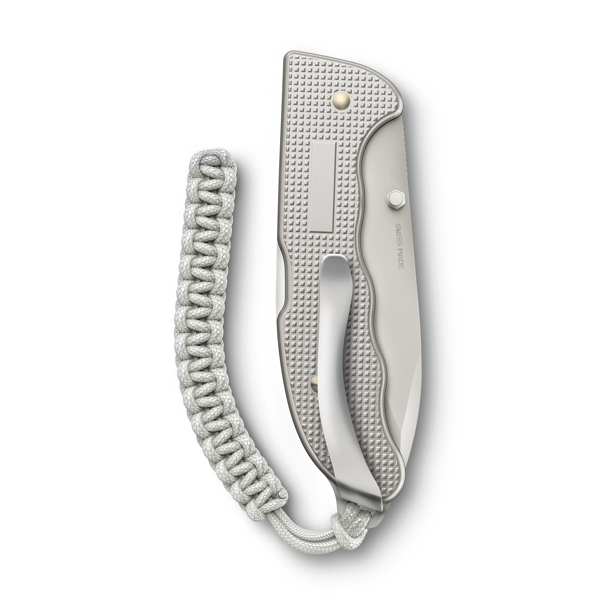 Victorinox Evoke Alox Grosses Taschemesser, Klappbares Messer silber