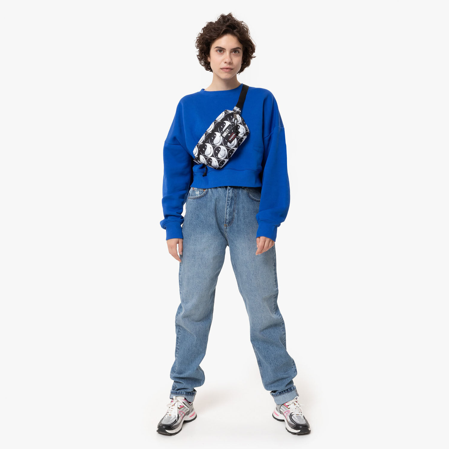 Eastpak SOMMAR Bauchtasche Smiley YY Black Eastpak SOMMAR Bauchtasche Smiley YY Black