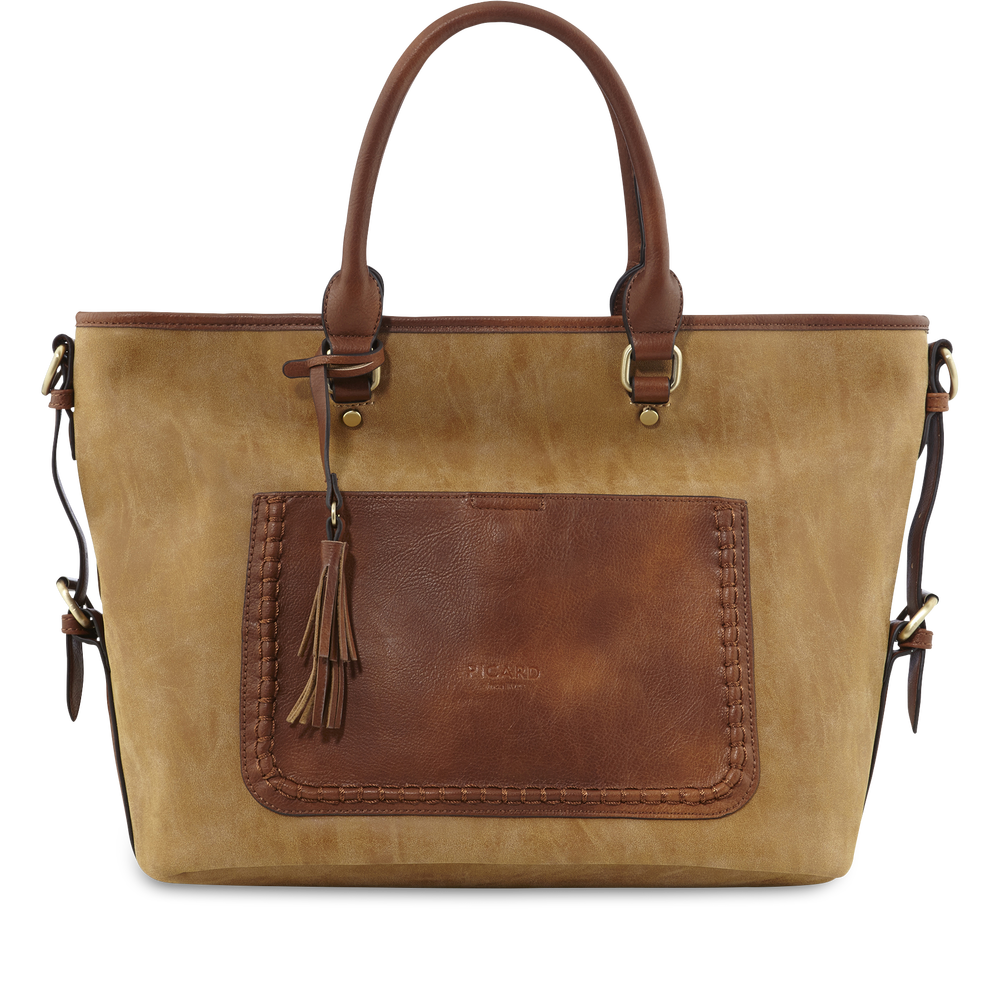 Picard Amaro Shopper Schultertasche 2065 Cognac