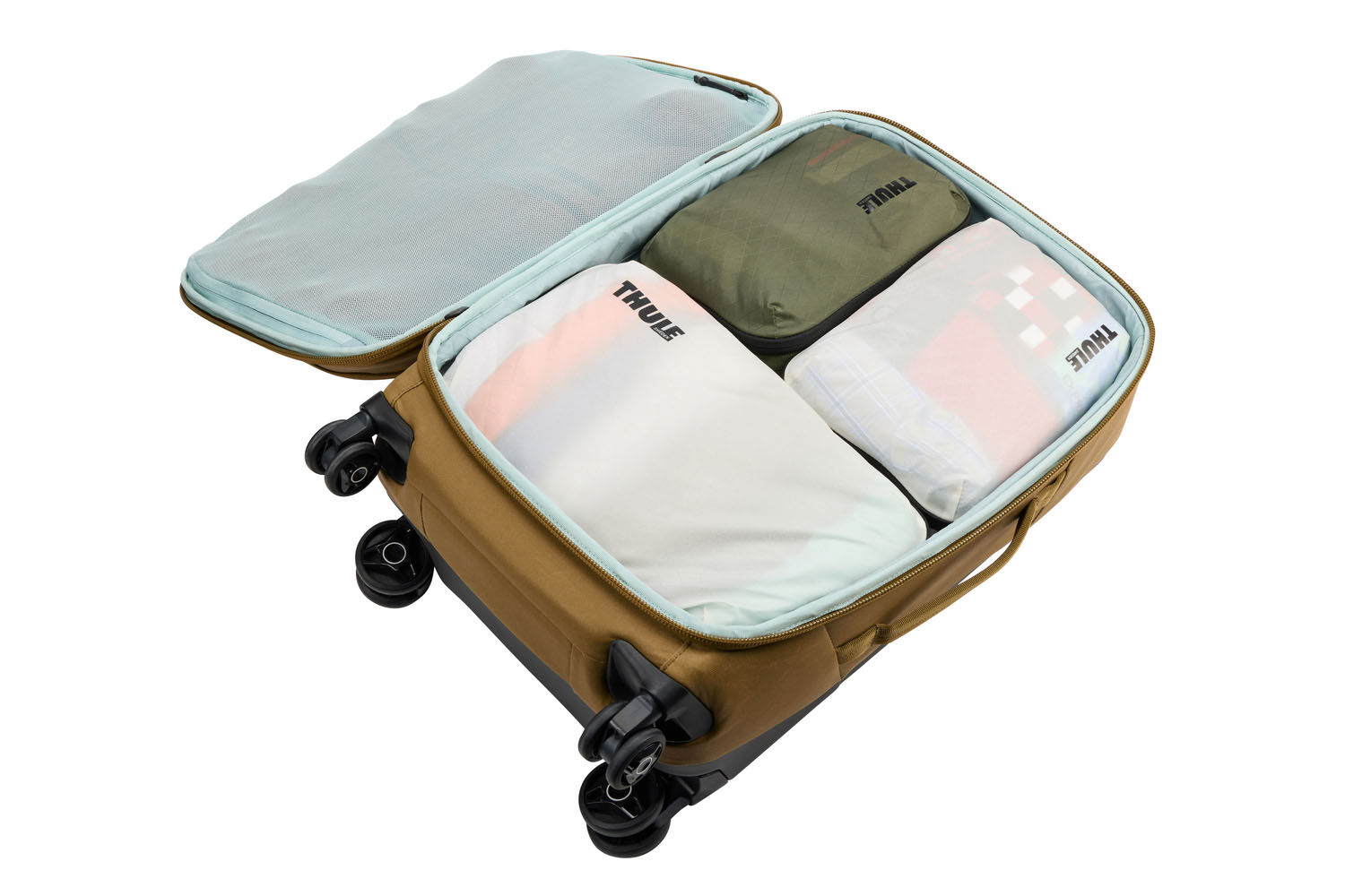 THULE Packing Cube Compression Small Soft Green