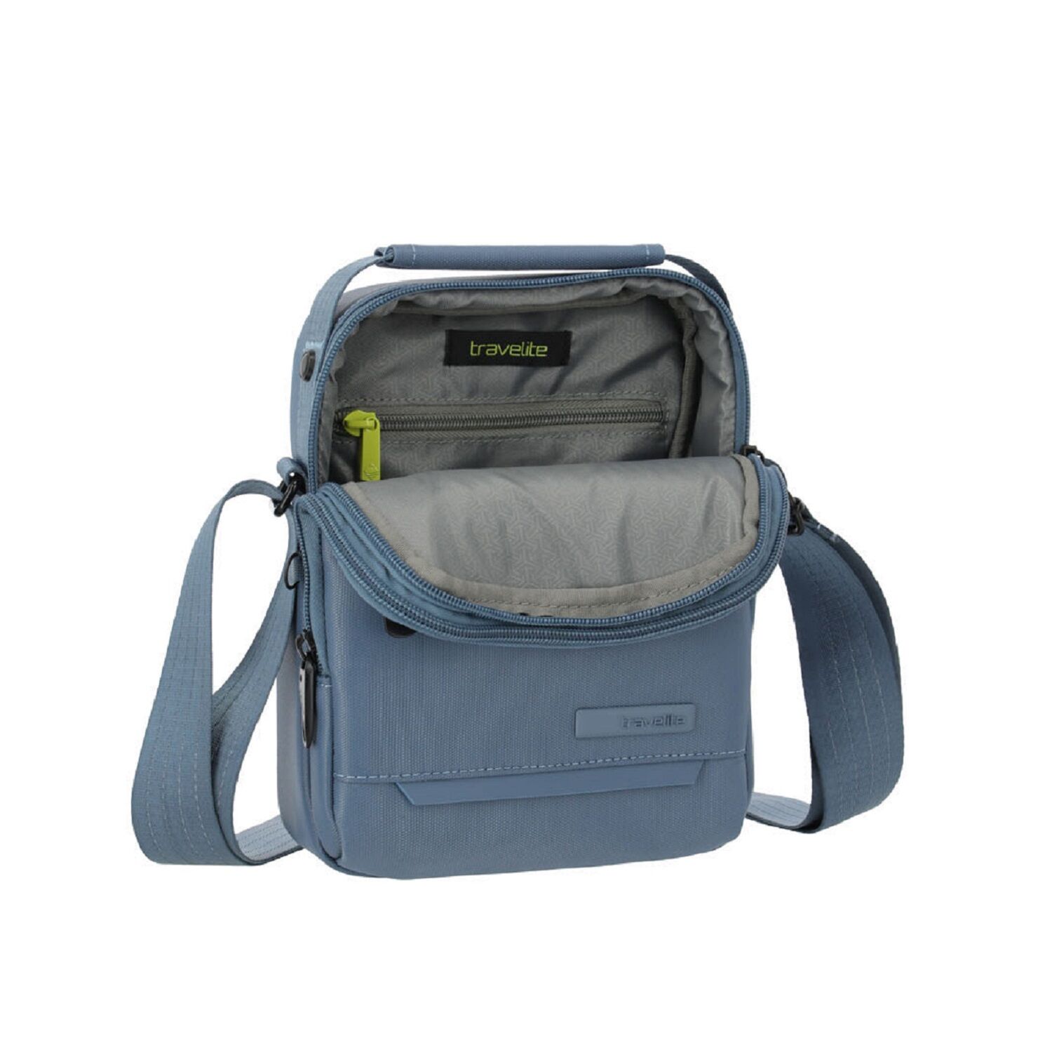 Travelite Workfloow Umhängetasche Denimblue
