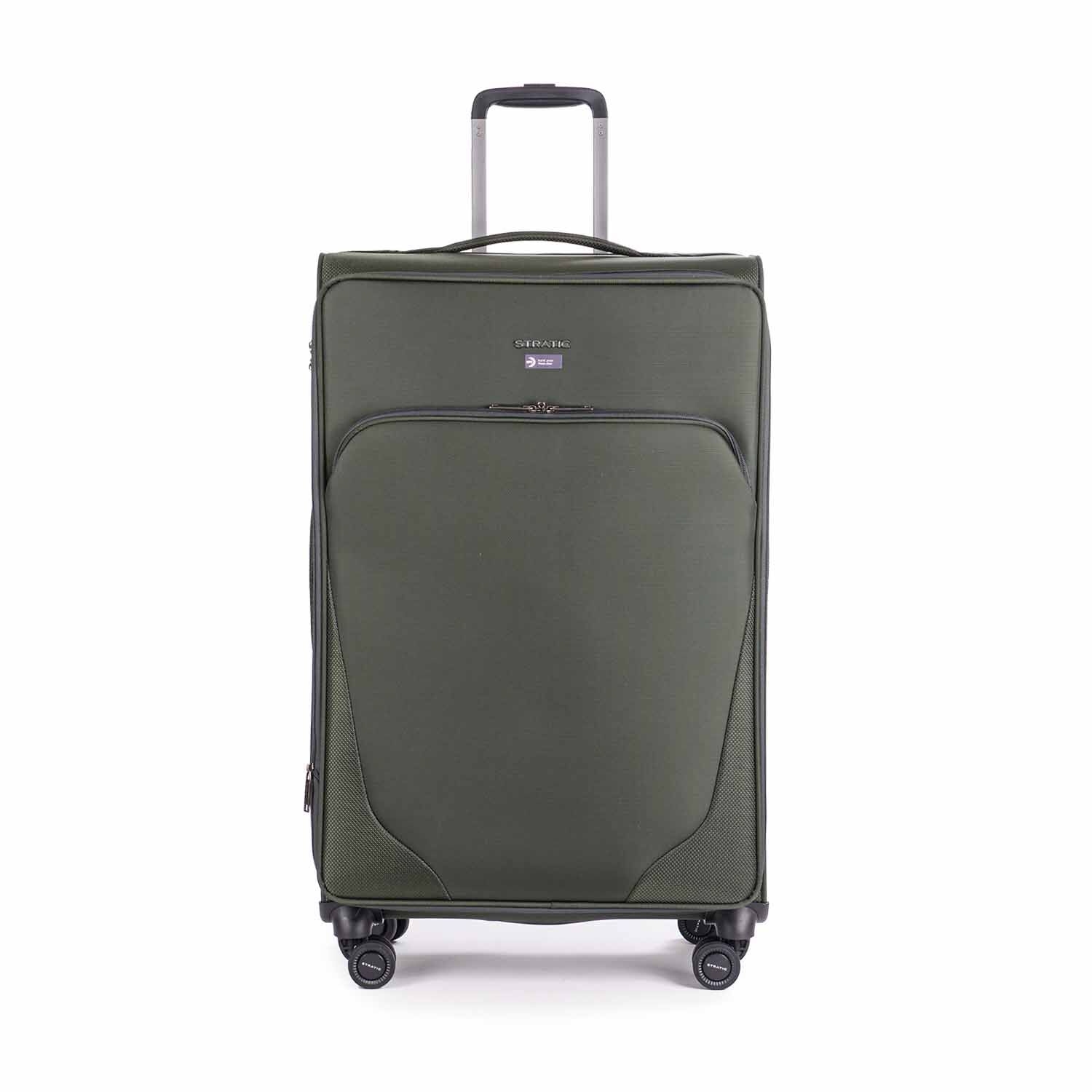 Stratic MIX Koffer L 4-Rollen, erweiterbar dark green
