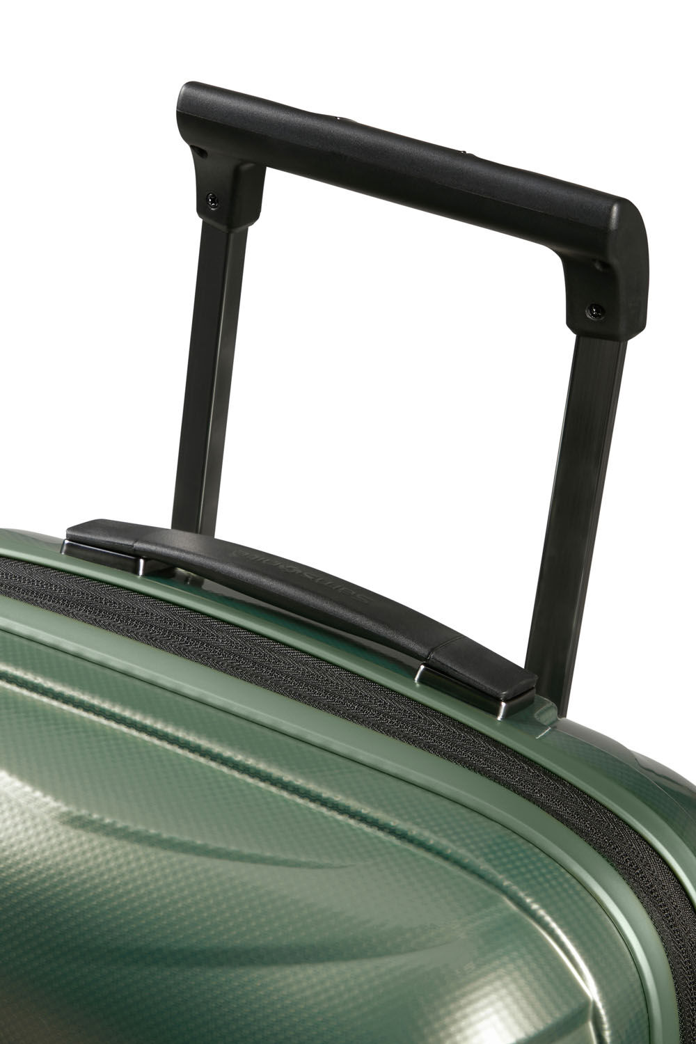 Samsonite Attrix Trolley mit 4 Rollen erweiterbar 55cm (23/26cm) Basil Green