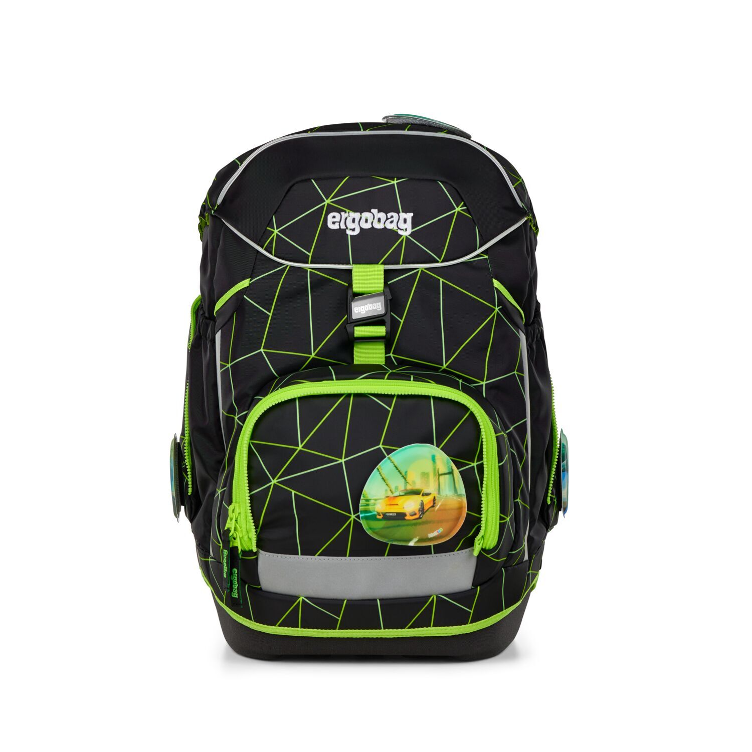 ergobag pack LUMI Editon 6-teiliges Schulrucksack-Set 2025 CyBär Race