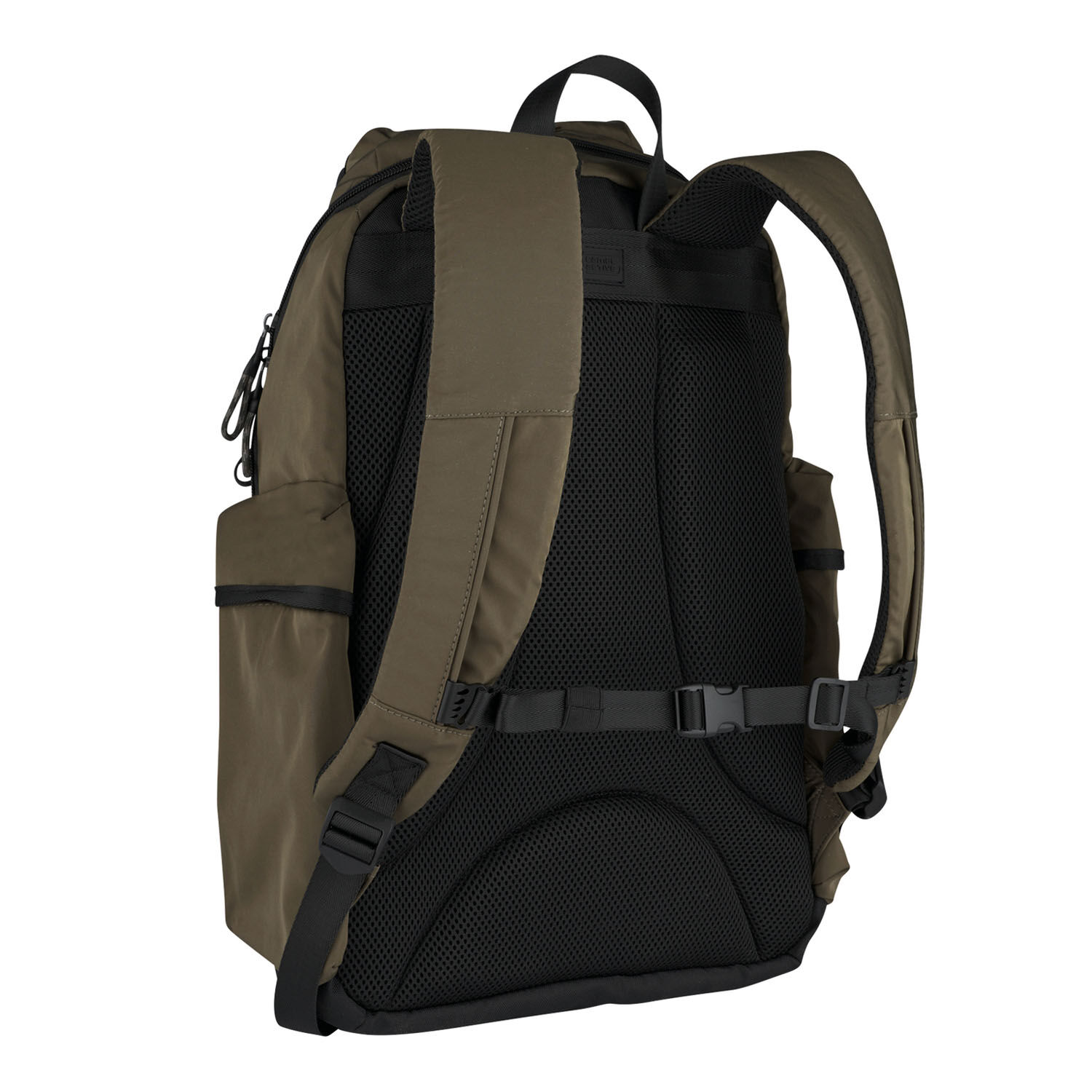 Camel Active Terra Backpack L aus recyceltem Nylon 4222 Khaki