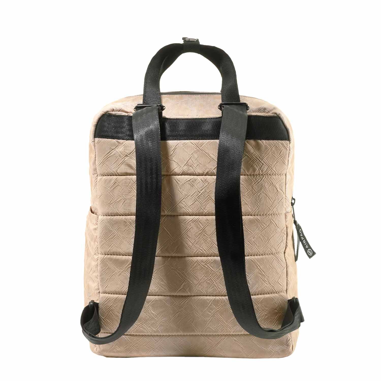 Airpaq Qube Rucksack mit 13" Laptopfach Sand